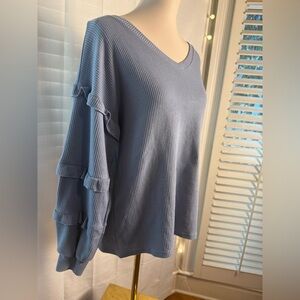 Anna-kaci California Blue Women's Blouse